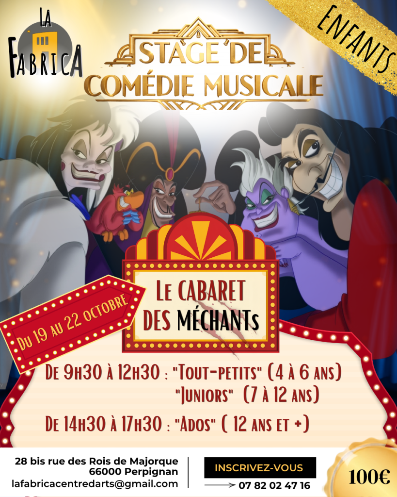 stage enfant octobre